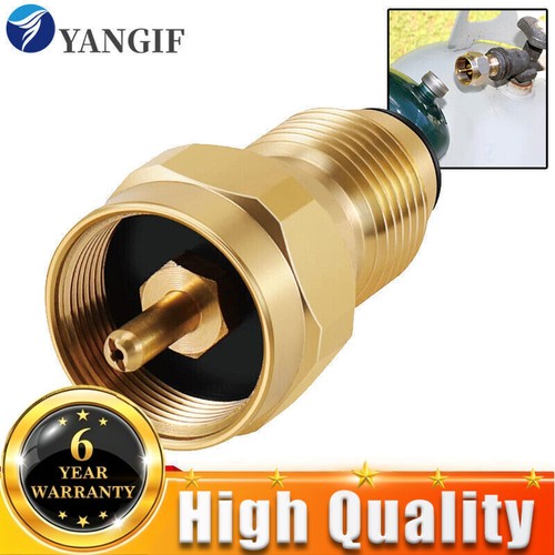Brass bbq propane refill - brass,