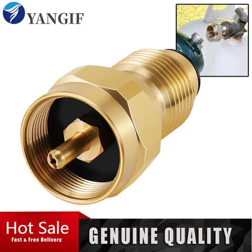 Brass bbq propane refill - brass,