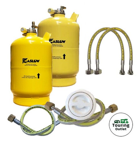 Twin gaslow 6kg cylinder kit - 6kg,