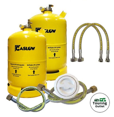 Twin gaslow 11kg cylinder - twin, kit