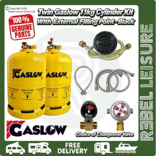 Twin gaslow 11kg lpg cylinder - twin,