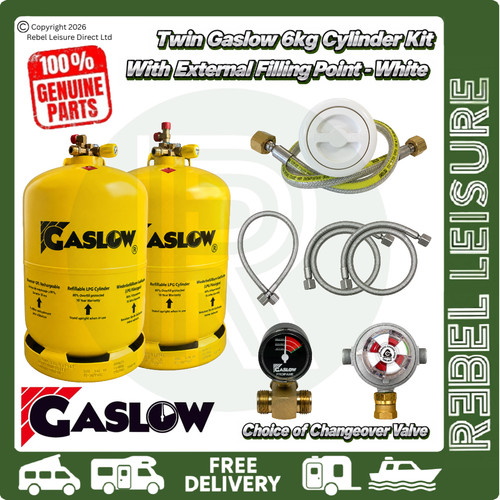 Twin gaslow 6kg - lpg, cylinder