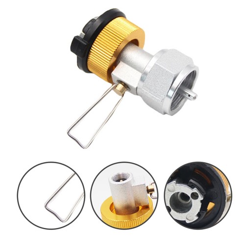 Gas charging adapter - charging, propane