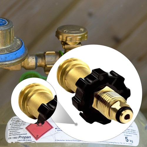 Propane gas cylinder - cylinder, adapter
