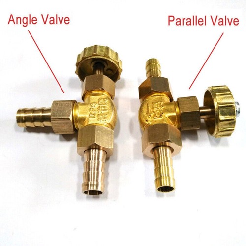 Brass needle valve inline - needle,